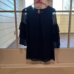 in girl navy kids dress